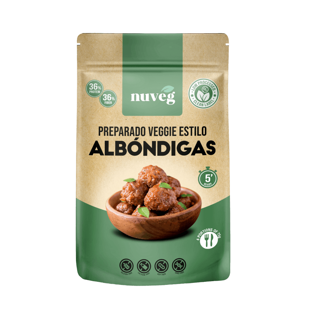 Preparado veggie estilo Albóndigas