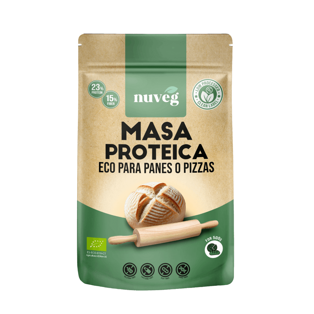Masa Proteica eco para panes y pizzas